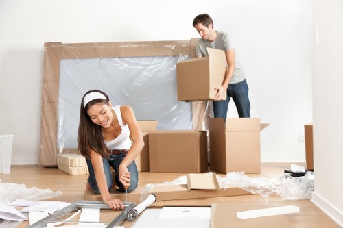 Customer booking a storage unit and reviewing service terms