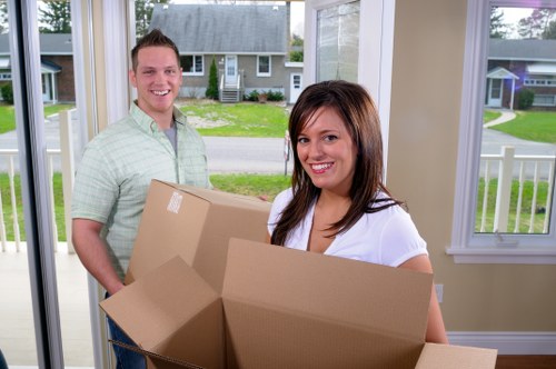 Business packing services in Twickenham supporting an office move