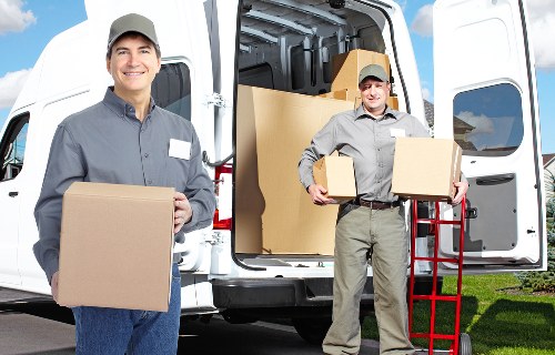 Local packing team organising boxes and materials in Twickenham